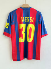Messi-30 Barcelona 2005/06 Five sleeve
