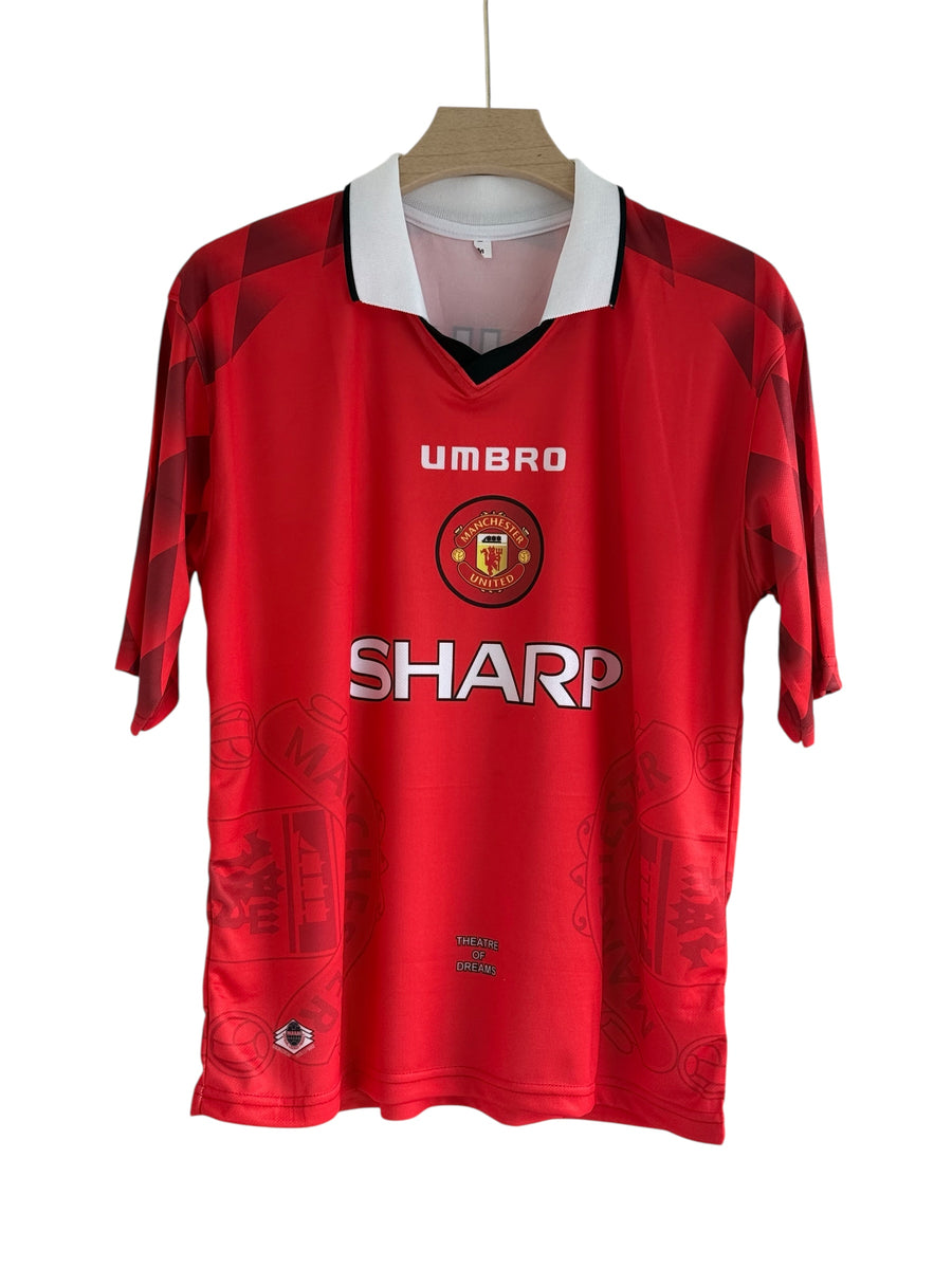 【96/97 マンチェスターユナイテッド Away CRUYFF #14】 Cruyff-14 Manchester United 1996/97 coller – JERSEY VAULT