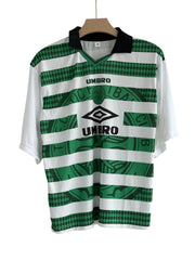 Larsson- Celtic FC 1997/98 Five sleeve with collar