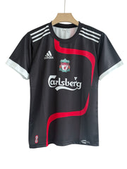 Gerrard-8 Liverpool 2007/08 Third kit
