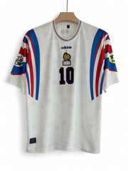 Zidane-10 France 1996 Five sleeve with Embroidery