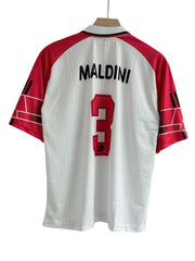 Maldini0-3 Ac Milan 1997/98 Five sleeve with collar