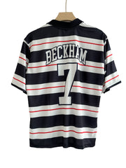 Beckham-07 England 1999/00 Five sleeve with classic collar
