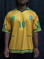 Neymar-10 Brazil Five sleeve collar
