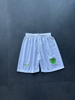 Sporting embroidery shorts with embroidery logos