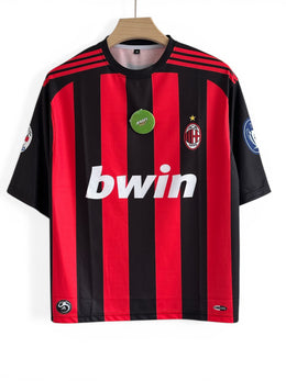 Ronaldinho-80 Ac Milan 2008/09 Five sleeve