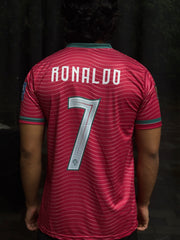 Ronaldo-07 Portugal 2026 world cup V neck Embroidery