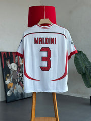 Maldini 3 AC Milan 2007 champions League Final. Five sleeve