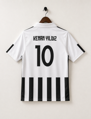 Kenan yildiz-10 Juventus new seasons  Normal sleeve with Collar and embroidery