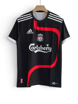 Gerrard-8 Liverpool 2007/08 Third kit