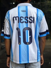 Messi-10 Argentina 2026 Worldcup Five sleeve collar