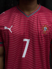 Ronaldo-07 Portugal 2026 world cup V neck Embroidery