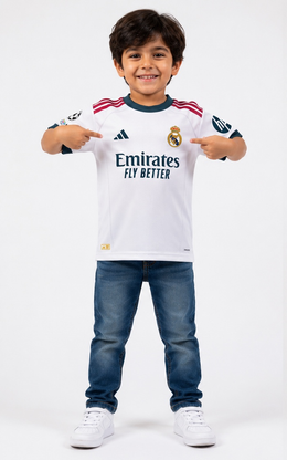 Mbappe-10 Real Madrid kids jersey new season