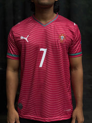 Ronaldo-07 Portugal 2026 world cup V neck Embroidery
