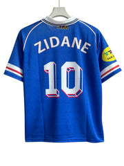 Zidane-10 France 1996/97 five sleeve with collar
