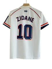 Zidane Normal Sleeve  FRANCE 1998 WORLD CUP AWAY