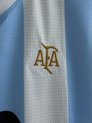 Messi-10 Argentina Anniversary special edition V neck with embroidery