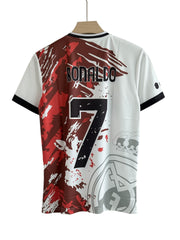 Ronaldo-7 Special edition V neck with Embroidery