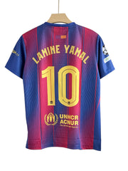 Lamine Yamal-10 Barcelona 2025/26 Embroidery