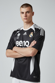 Sergio Ramos-04 Real Madrid 2006/07 Five sleeve with embroidery