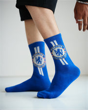 Premium cotton for superior softness socks Chelsea edition