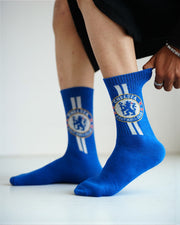 Premium cotton for superior softness socks Chelsea edition
