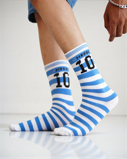 Premium cotton for superior softness Socks Argentina edition
