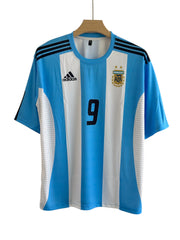 Batistuta-09 Argentina 2002/04 Five sleeve