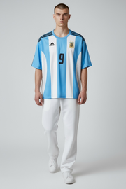 Batistuta-09 Argentina 2002/04 Five sleeve