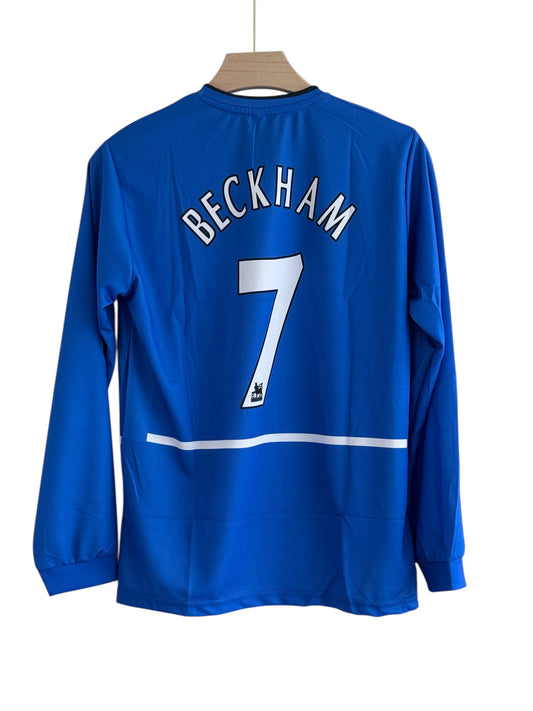 Beckam -07 Manchester United 2002/03 Full sleeve