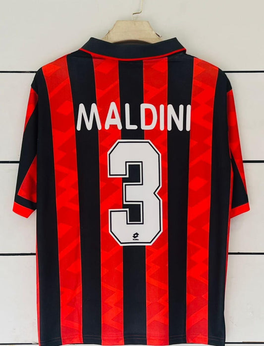 Maldini-03 Ac Milan 1993/94 Home