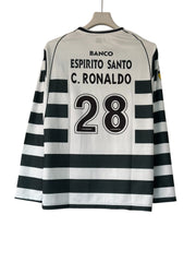 Ronaldo-28 Sporting 2001/03 Full sleeve Retro