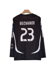 Beckham-23 Real Madrid 2006/07 Full sleeve