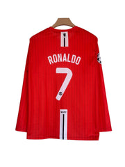 Ronaldo-07 Manchester United 2007/08 Full sleeve
