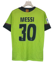 Messi-30 Barcelona 2005/06 away half sleeve with embroidery