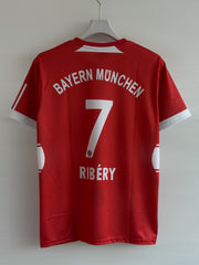 Ribery-07 Bayern 2007/08 Half sleeve with embroidery