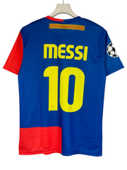 Messi-19 FC Barcelona 2008-09 Normal sleeve with embroidery logos, premium quality