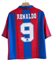 Ronaldo-09 Barcelona 1995-97 Five sleeve collar