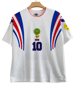 Zidane-10 France 1996/97 Five sleeve