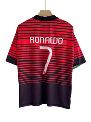 Ronaldo-07 Portugal 2014/15 Five sleeve collar with Embroidery