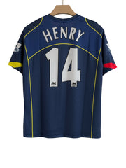 Henry -14 Arsenal 2004-05 Away Five sleeve