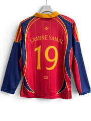 Lamine yemal-10 Spain special retro model full sleeve with collar