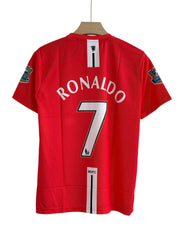 Ronaldo-07 manchester united 2008 Embroidery