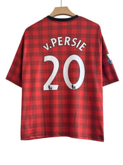 V persie -20 Manchester united 2012/13 Five sleeve with Embroidery logos