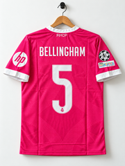 Bellingham-05 Real madrid 26/27  season 3rd kit v neck with embroidery logos