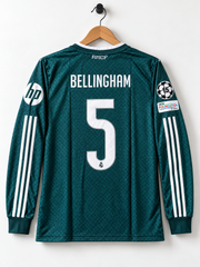 Bellingham-05 Real Madrid 26/27 season full sleeve with embroidery logos