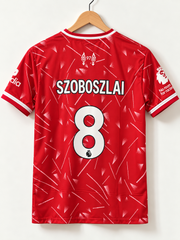 Szoboszlai-08 Liver pool 2026/27 new season away jersey with premium embroidery logo