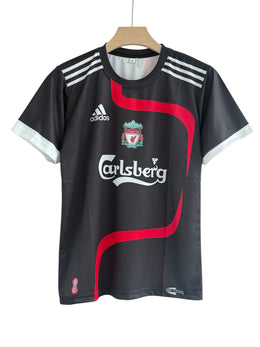 Gerrard-8 Liverpool 2007/08 Third kit