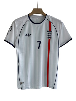 Beckham-7 England 2001/02 Home