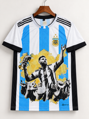 Messi-10 Argentina home special fan edition jersey